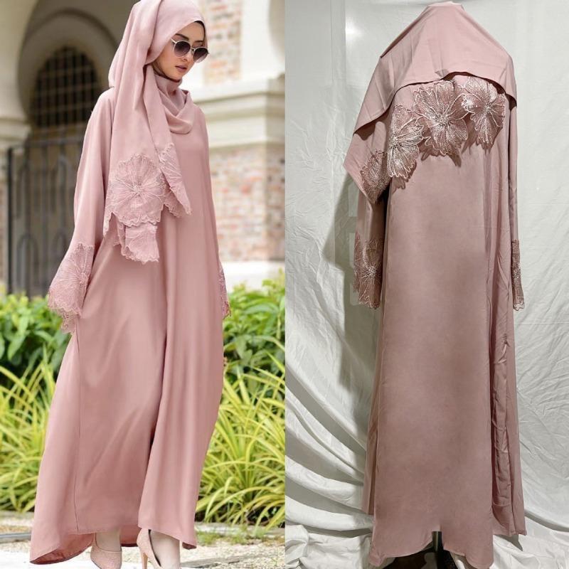 ZM-35 Dignified Floral Flowing Long Skirt Fashion Fashion Casual