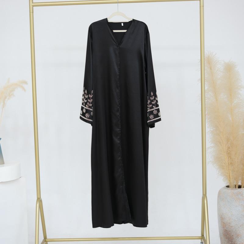 TY-616 Party & Daily Solid Color Handcrafted Beaded Long Dress
