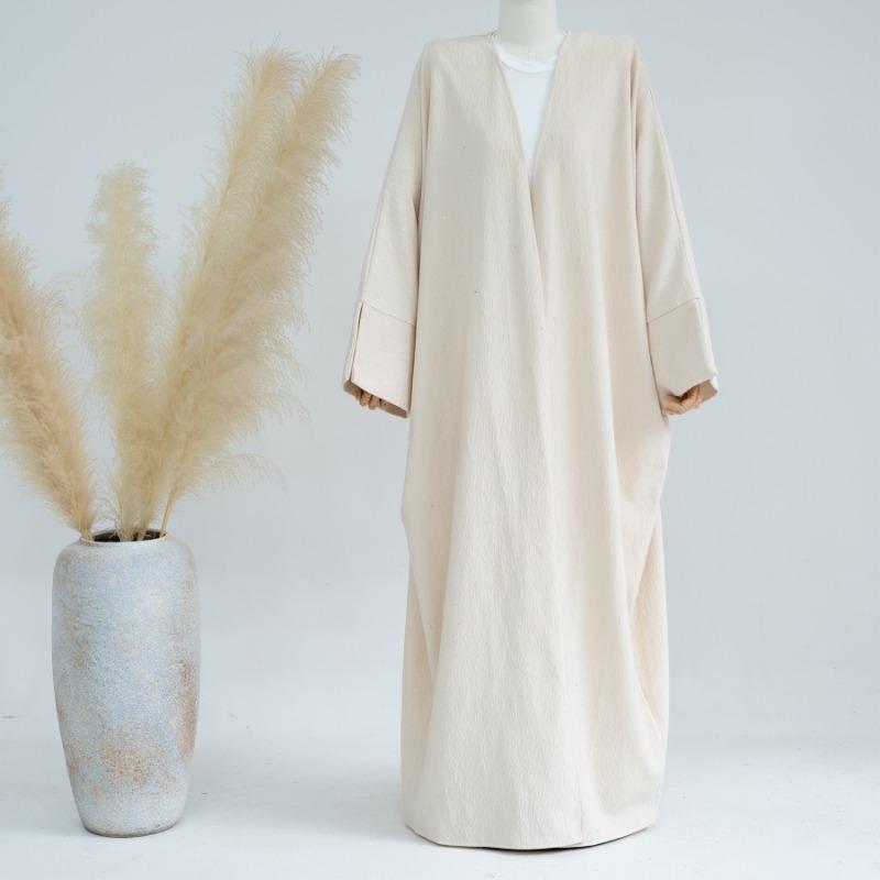 GJ-618 Premium Elegant Thickened Abaya Cardigan