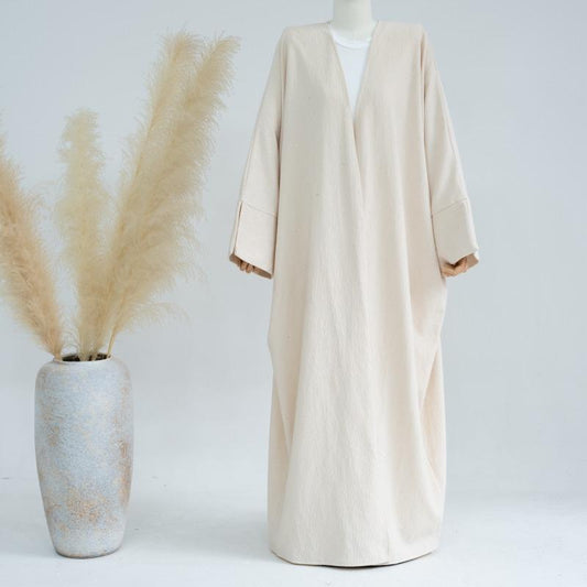 GJ-618 Premium Elegant Thickened Abaya Cardigan