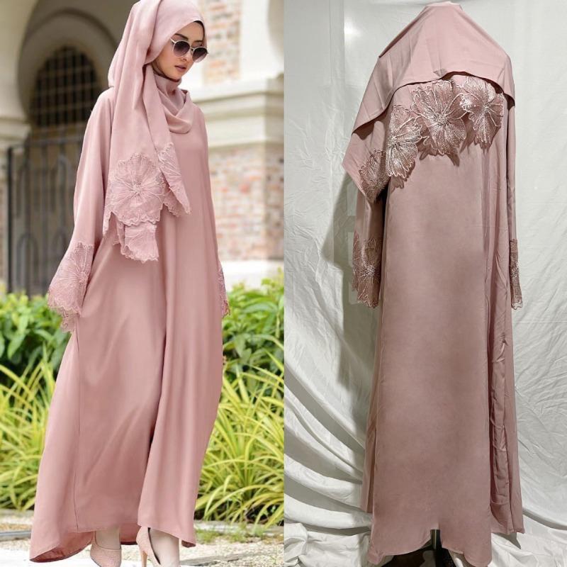 ZM-35 Dignified Floral Flowing Long Skirt Fashion Fashion Casual