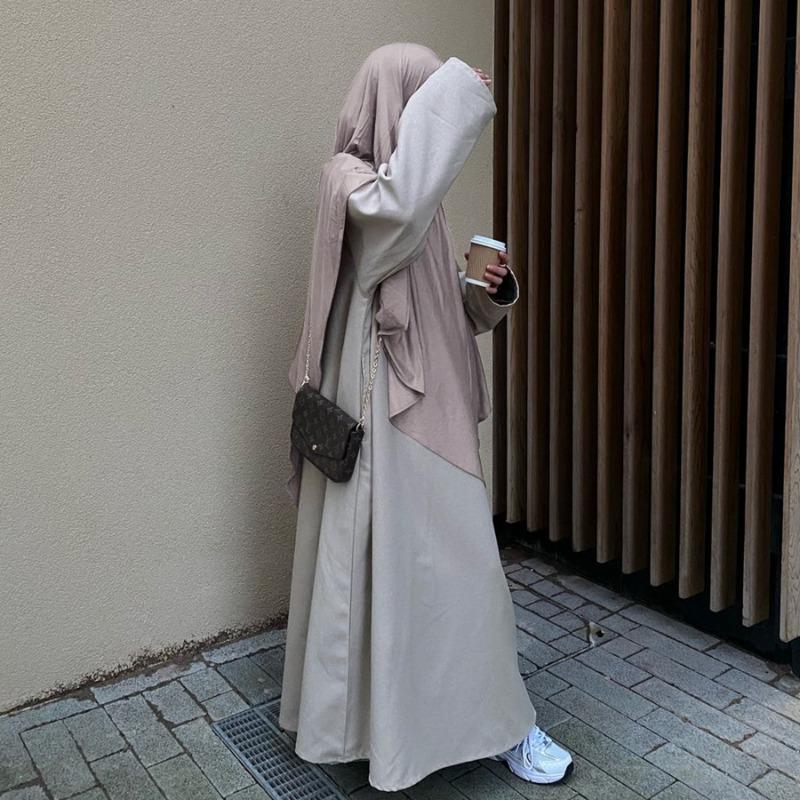 TY-607 Abaya High-Quality Solid Color Headscarf