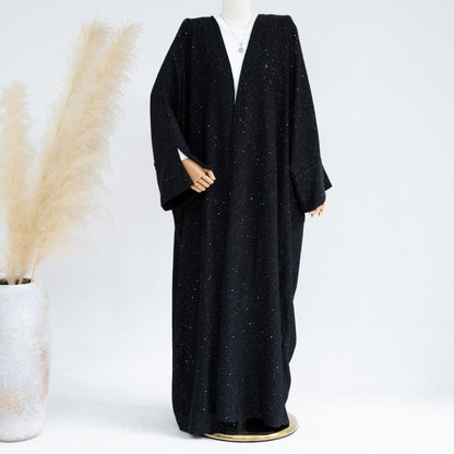 GJ-618 Premium Elegant Thickened Abaya Cardigan