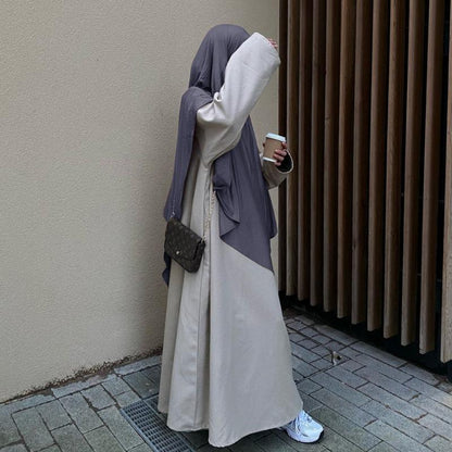 TY-607 Abaya High-Quality Solid Color Headscarf