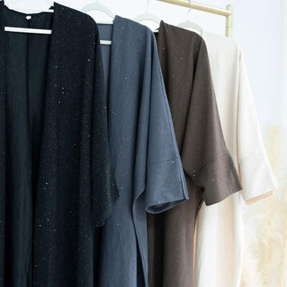 GJ-618 Premium Elegant Thickened Abaya Cardigan