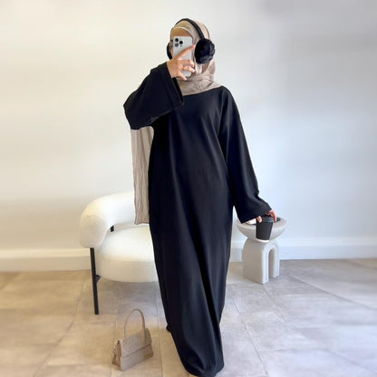 TY-610 Abaya Loose Casual Dress