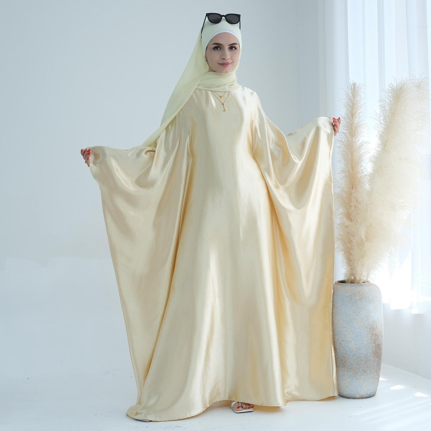 ZM-6 Fashionable Long Dress With Smooth Finish Pretty Dress Fashion