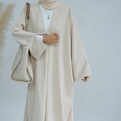 GJ-618 Premium Elegant Thickened Abaya Cardigan