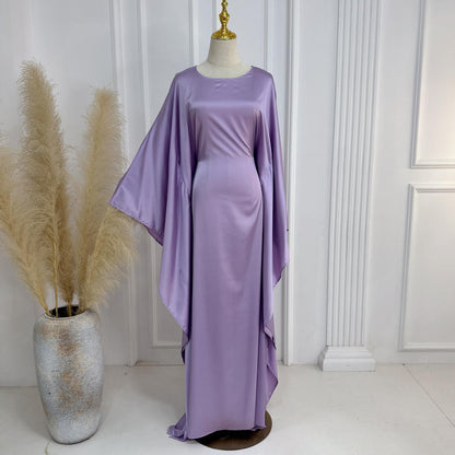 TY-600 Abaya Party Dress With Shimmering Fabric Long Robe