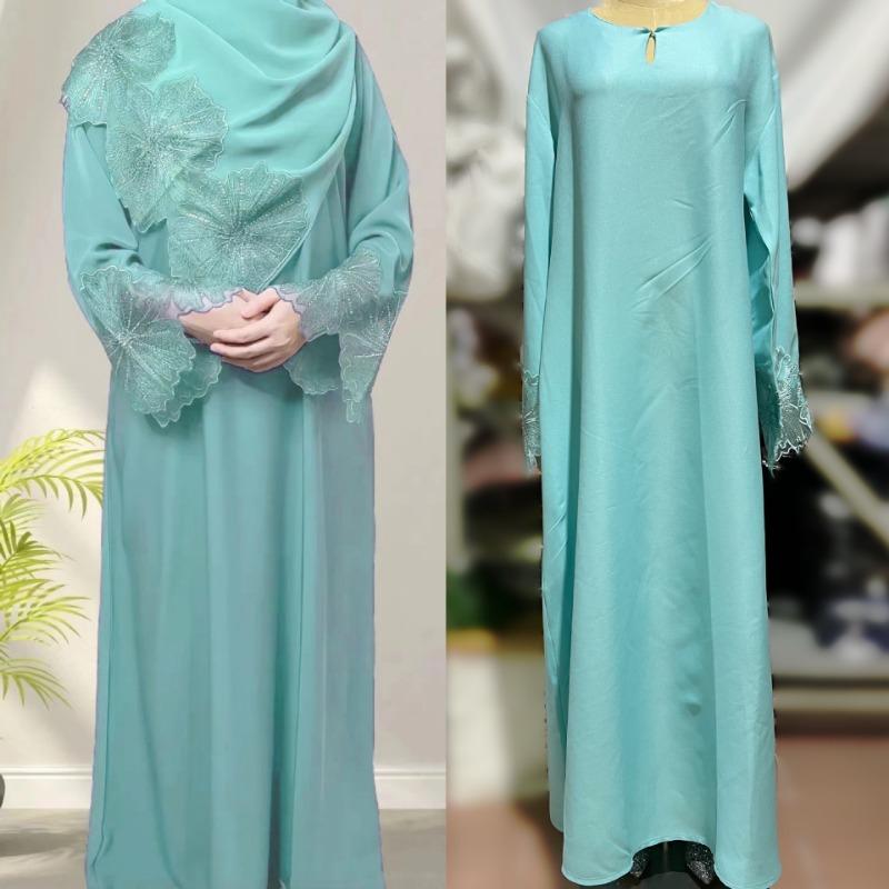 ZM-35 Dignified Floral Flowing Long Skirt Fashion Fashion Casual
