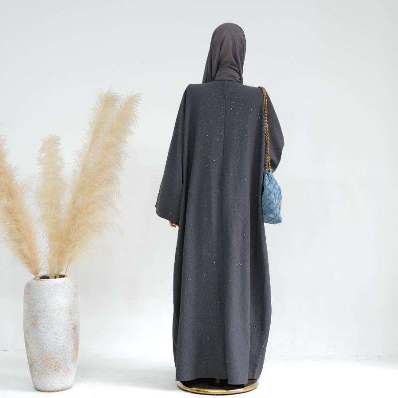 GJ-618 Premium Elegant Thickened Abaya Cardigan