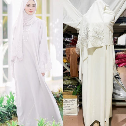 ZM-35 Dignified Floral Flowing Long Skirt Fashion Fashion Casual