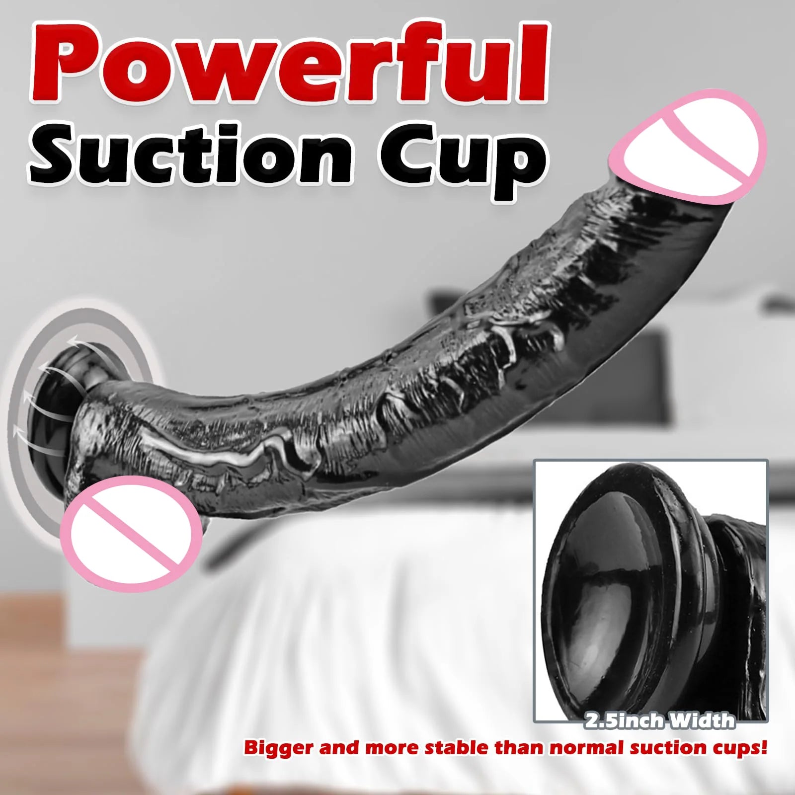 Realistic G-Spot Dildo with Suction Cup Long Penis Anal Dildos Adults Sex Toys for Women Man Gay Strapon Dick Vagina Stimulator