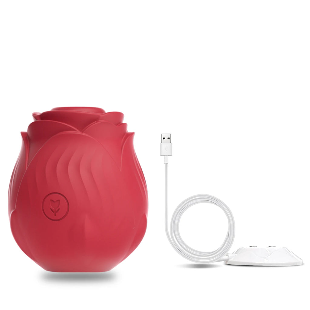 Powerful Sucking Vibrator for Women Vacuum Clitoris Stimulator Female Oral Nipple Clit Sucker Vibrating Adults Sex Rose-Toys