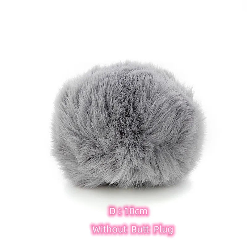 Exotic Anue Plug Toys with Separable Fox Tail Metal Butt Plug for Couple Women Anal Games Rabbit Cosplay Special Accessories
