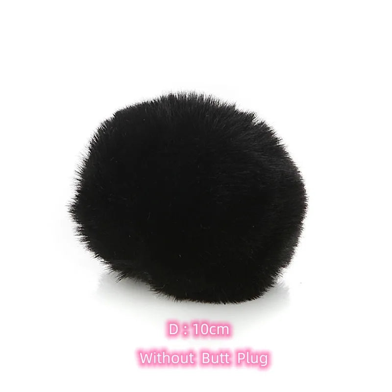 Exotic Anue Plug Toys with Separable Fox Tail Metal Butt Plug for Couple Women Anal Games Rabbit Cosplay Special Accessories