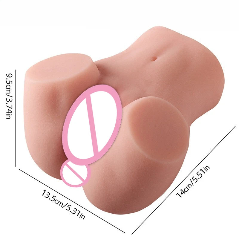 Pussy Masturbation Sex Doll Female Ass Sexy Butt Penetration Anal Vagina Male Masturbator Adult Goods Penis Sex Toys For Men Gay