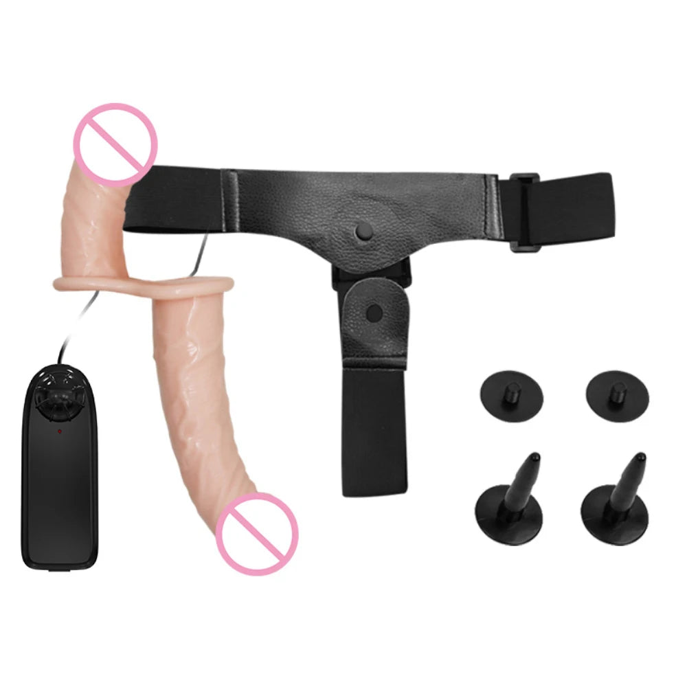 Strapon Panties Double Realistic Dildo Vibrators Strap on Penis Sexy Goods Sex Toys for Women Adults 18 XXX Lesbian Couples Shop
