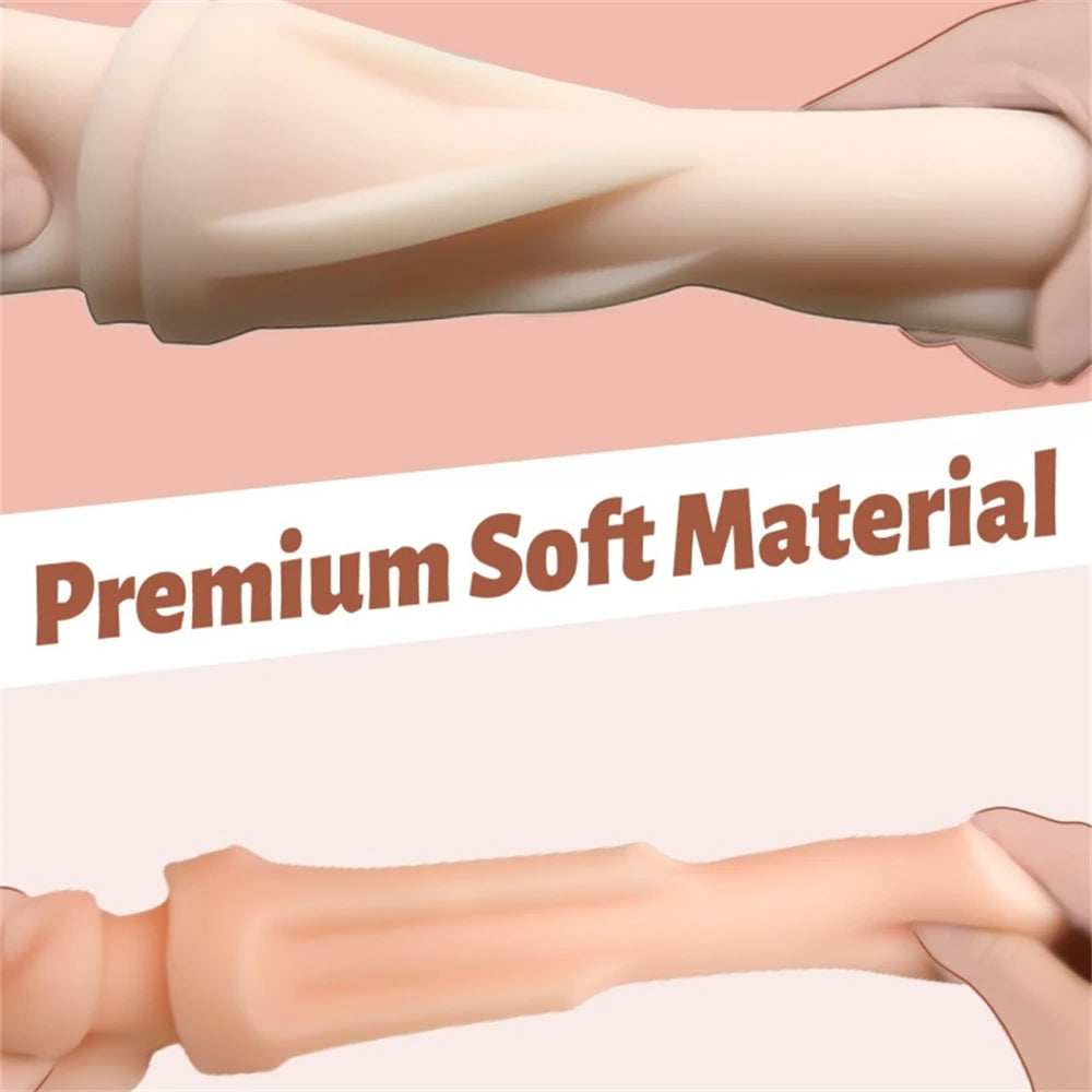 Male Masturbator Cup Adult Toys for Men Artificial Vagina Pocket Vagina Pussy Penis Trainer Suction Cup Masturbation Sex Toys