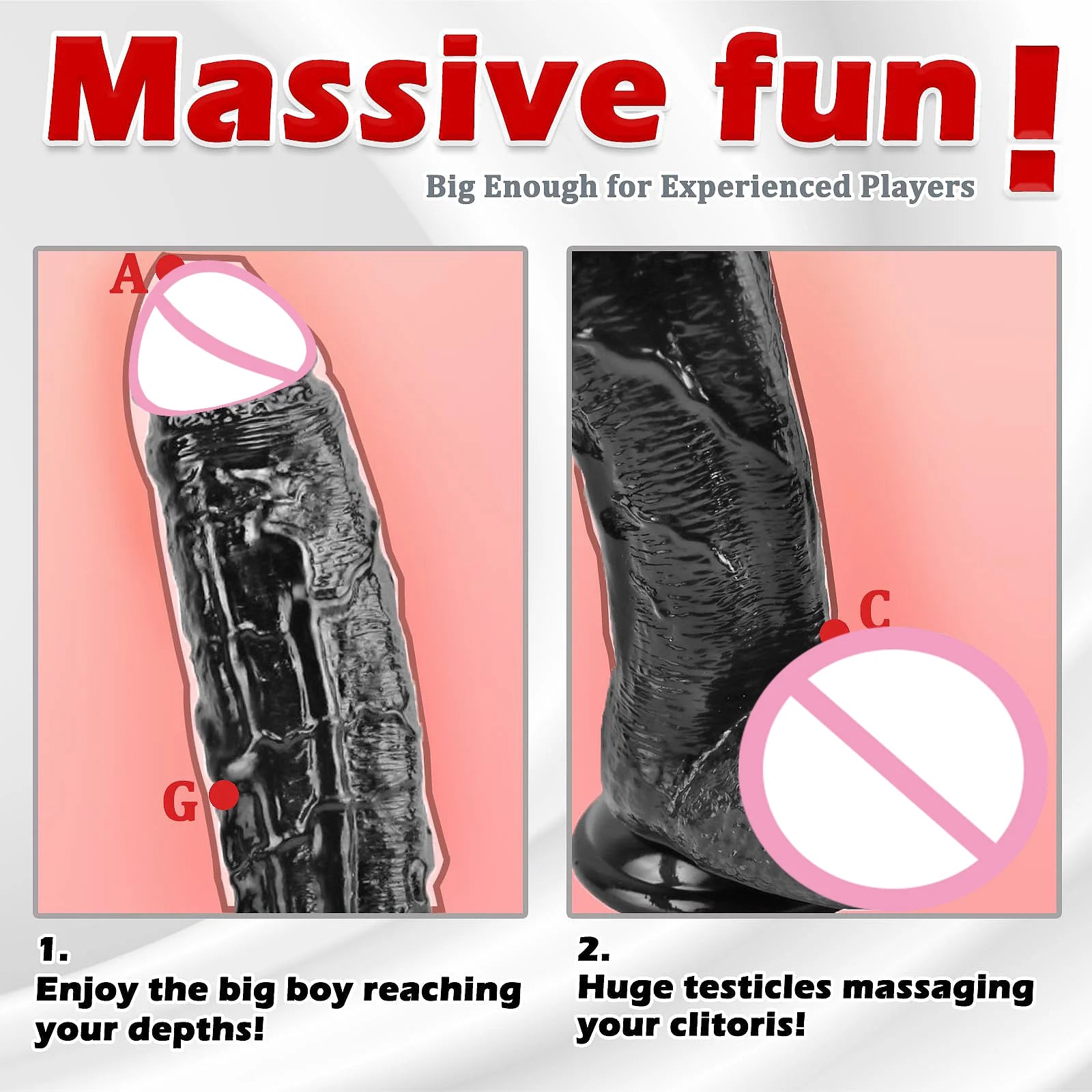 Realistic G-Spot Dildo with Suction Cup Long Penis Anal Dildos Adults Sex Toys for Women Man Gay Strapon Dick Vagina Stimulator