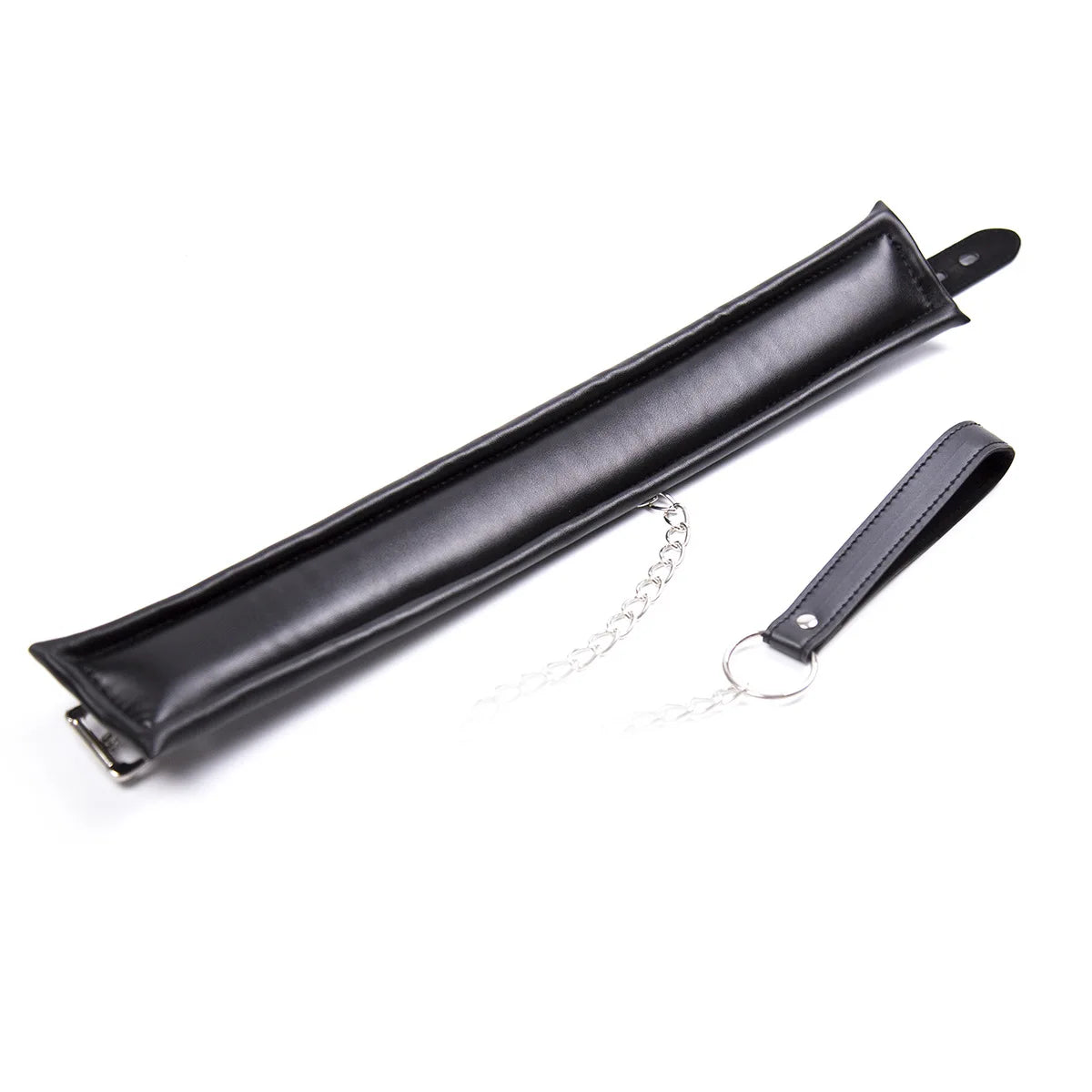 4Pcs Bondage Set Black Leather Sponge Handcuffs For Sex Anklecuffs +Handcuffs+Collar+ mask+5 Lock Sex Toys for Adult Games