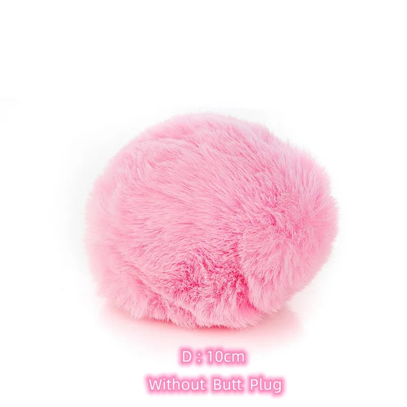 Exotic Anue Plug Toys with Separable Fox Tail Metal Butt Plug for Couple Women Anal Games Rabbit Cosplay Special Accessories