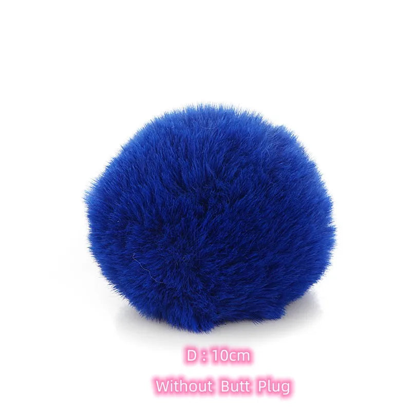 Exotic Anue Plug Toys with Separable Fox Tail Metal Butt Plug for Couple Women Anal Games Rabbit Cosplay Special Accessories