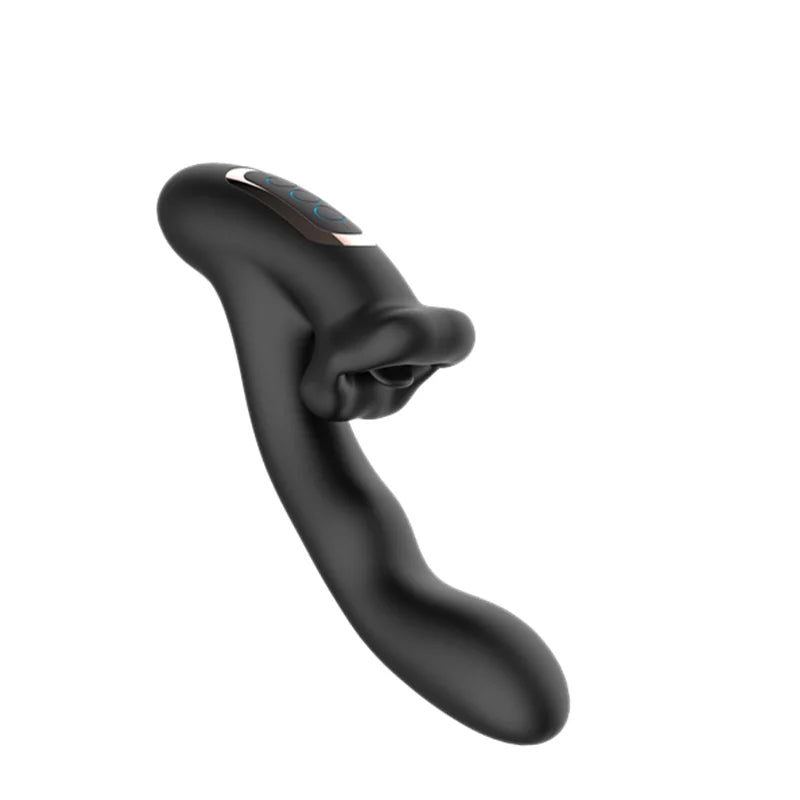 BIUBIU Powerful Vibrator 10 Vibration Modes with Super Suction Lick the Clitoral G Spot Anal Stimulator Wand Sex Toys for Women