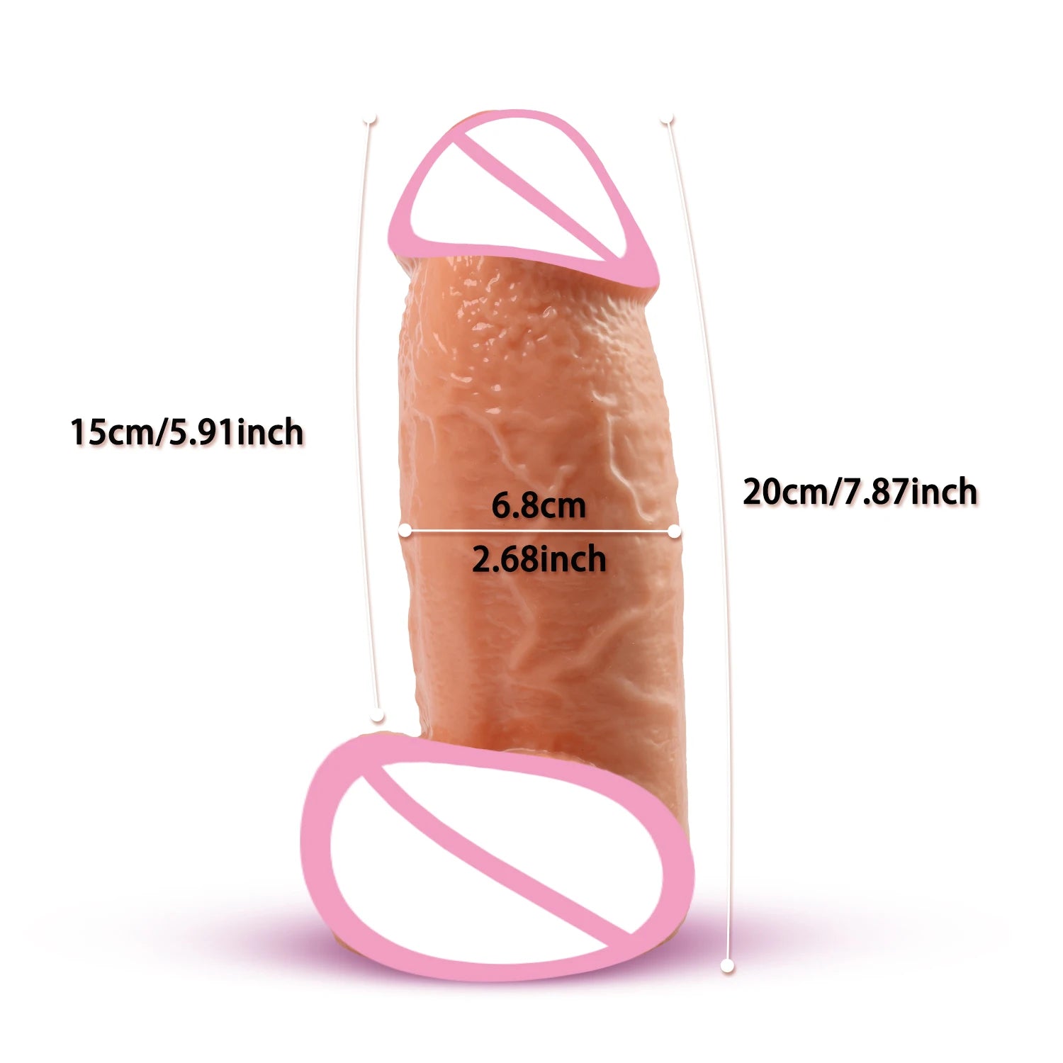 Realistic G-Spot Dildo with Suction Cup Long Penis Anal Dildos Adults Sex Toys for Women Man Gay Strapon Dick Vagina Stimulator