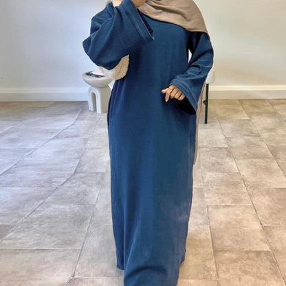 TY-610 Abaya Loose Casual Dress