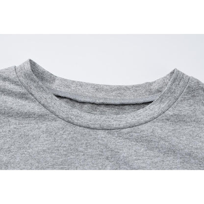 GUJI—400 Relaxed Fit Long-Sleeve T-Shirt And High-Waisted Skirt Set