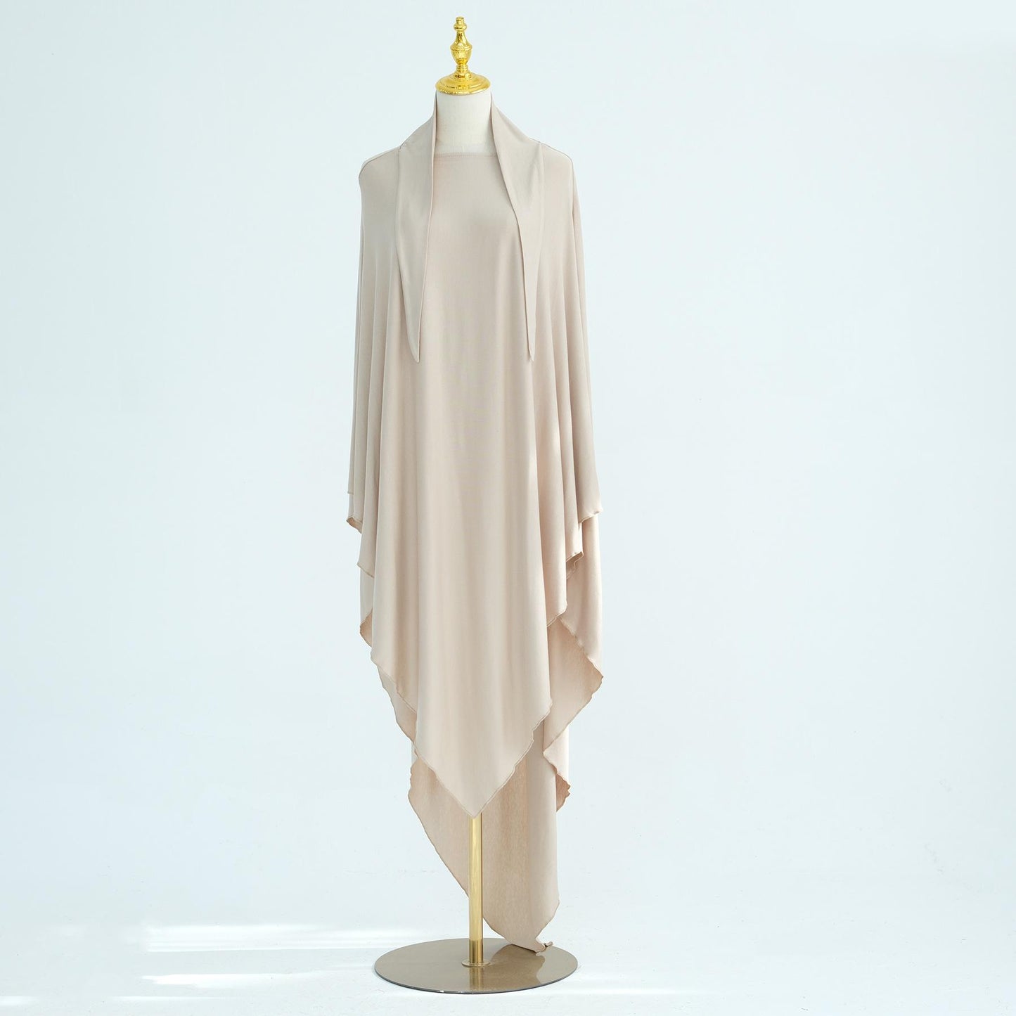 TY-607 Abaya High-Quality Solid Color Headscarf