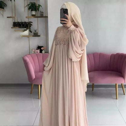 TY-560 Sequin Luxe Long Maxi Dress
